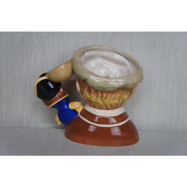 Brown English Royal Doulton Oliver Twist Charles Dickens Character Toby Jug For Sale - Image 8 of 14