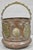 Gold Antique Anglo Indian Middle Eastern Copper & Bronze Coal Bucket Cachepot Planter For Sale - Image 8 of 12