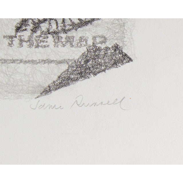 “One Fall #1” Graphite Drawing Signed by James Spencer Russell For Sale In Indianapolis - Image 6 of 10