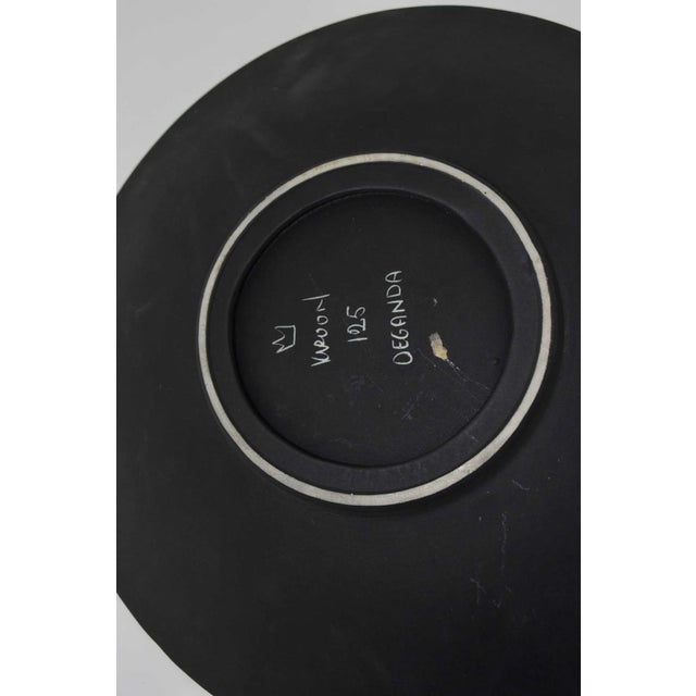 Mid-Century Modern Mid 20th Century Oeganda Signed Mid Century Pottery Bowl For Sale - Image 3 of 6