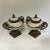 Neoclassical style Ceramic and Bronze Centerpiece Urns - A Pair For Sale - Image 11 of 11