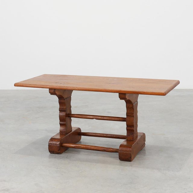 Antique 17th Century Oak Monastery Coffee Table, France For Sale - Image 13 of 13