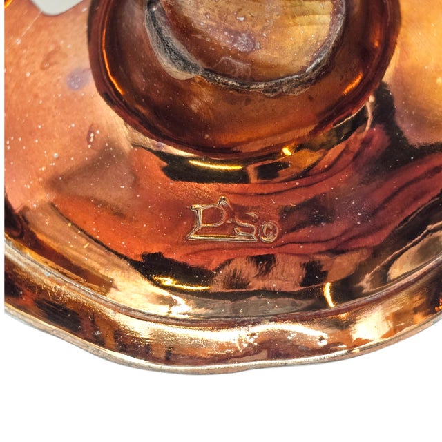 Vintage Silverplate Sugar Scuttle With Scoop, Embossed Rose, Ds Co, 6" For Sale - Image 9 of 10