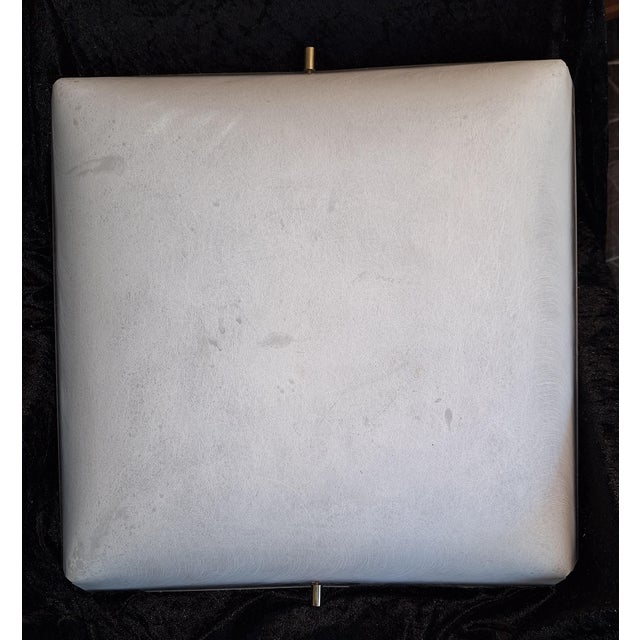 Large Mid-Century Modern Ceiling Lamp in Metal, 1960s For Sale - Image 4 of 10