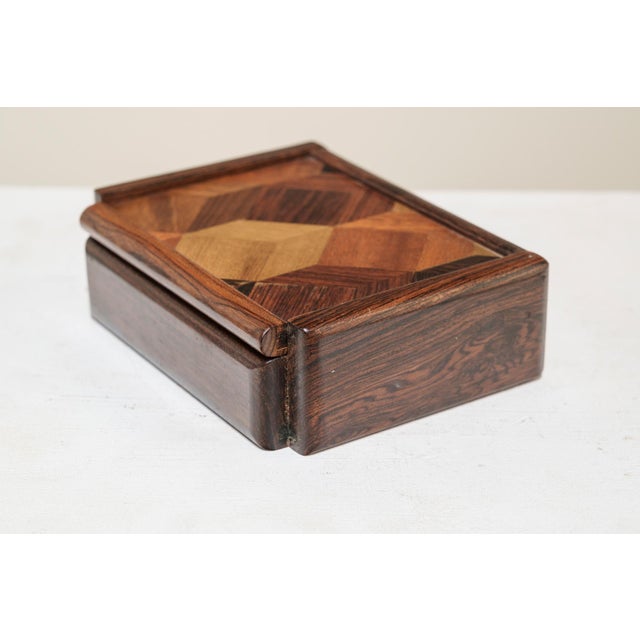 Mid-Century Modern Vintage Mexican Box by Don S Shoemaker, 1960 For Sale - Image 3 of 9
