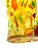Mid 20th Century Tall Yellow Hand-Blown Glass Bottle in Murano Style For Sale - Image 15 of 17