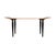 Very nice, tapered legs that can be unscrewed. The top has curved ends. I have official proof of authenticity such as...