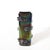 Blue Pair of Mid-Century Hand-Blown Murano Iridescent Glass Vases For Sale - Image 8 of 14