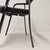 Wood Vintage Black Armchairs with Armrests, 1980s, Set of 4 For Sale - Image 7 of 18