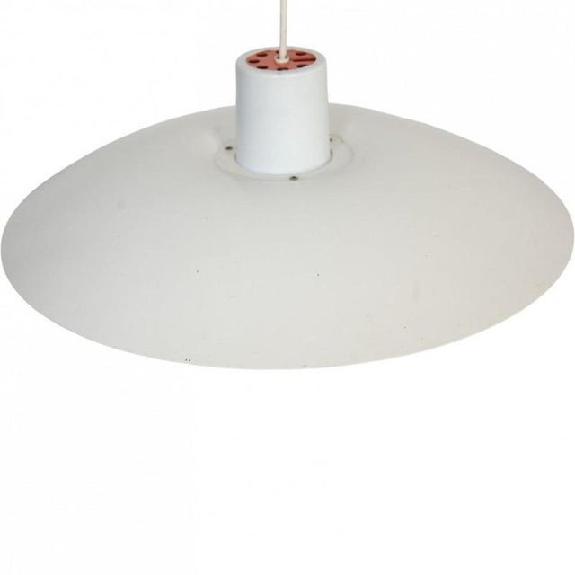 Poul henningsen ph4/3 pendant with white painted metal shades. The lamp is from the 1990s and appears in good condition...