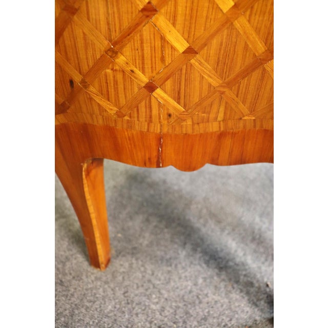 Signed Jansen French Bronze Mounted Marble Top Commode For Sale - Image 10 of 13