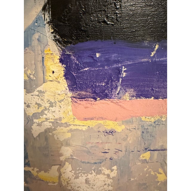 Large "Color Field" Painting by Dennis Sakelson For Sale In Austin - Image 6 of 14