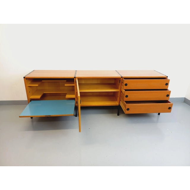 Large Vintage ARP Minvielle Sideboard by Guariche and Mortier and Motte, 1960s For Sale - Image 11 of 18