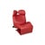 Modern Wink Armchair in Red Vegan Leather by Toshiyuki Kita for Cassina For Sale - Image 3 of 11