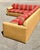 Vintage Fabric and Seagrass Sectional Sofa For Sale - Image 12 of 13