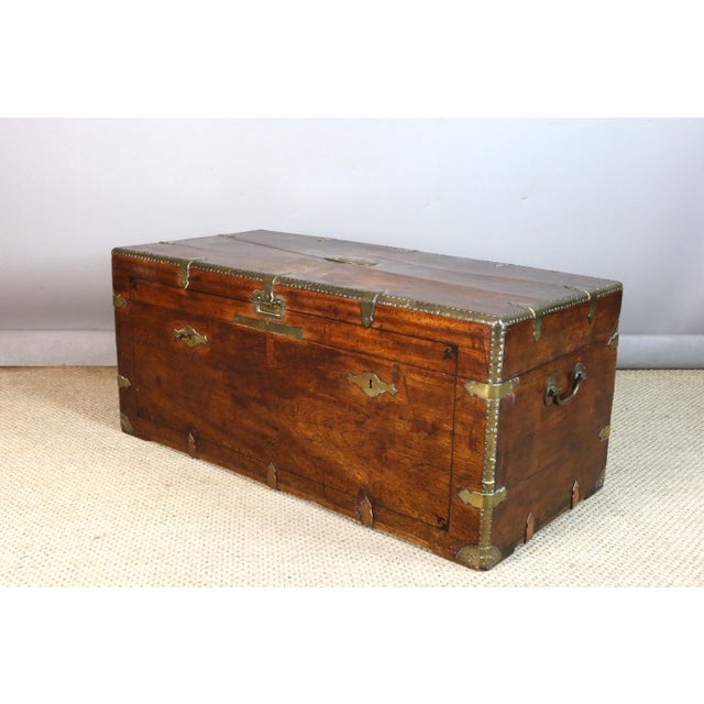 Marine Chest, 19th Century For Sale - Image 12 of 12