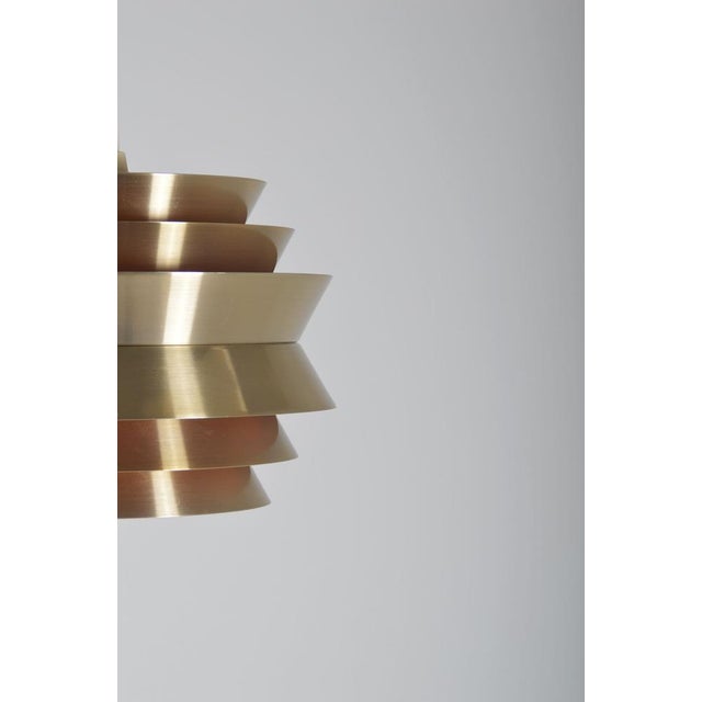 Swedish Trava Pendant Lamp by Carl Thore for Granhaga, 1960s For Sale - Image 6 of 10