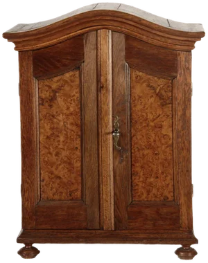 Antique Baroque Cabinet in Oak, 1750