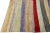 Multicolor Modern Tulu Handmade Turkish Wool Rug With Striped Design For Sale - Image 4 of 11