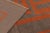 Vintage Turkish Distressed Rug in Brown & Orange Geometric Motifs - Rug & Kilim For Sale - Image 11 of 11