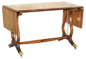 Vintage Extendable Coffee Table in Flamed Hardwood