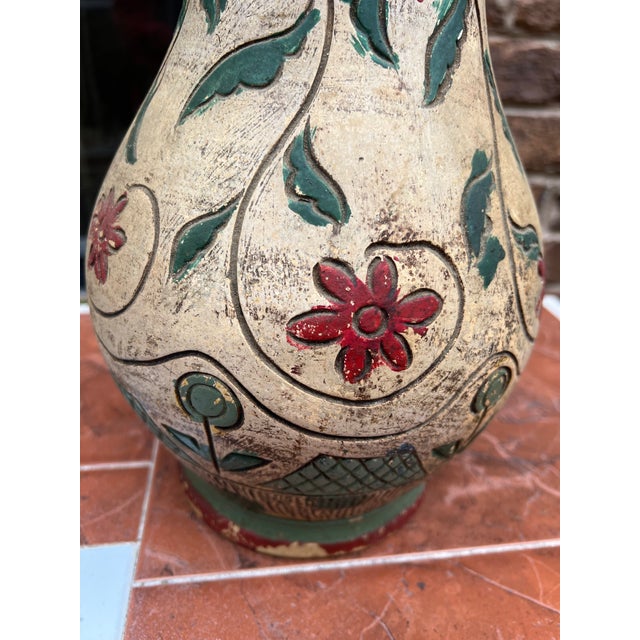 Japanese 1970s Japanese Pottery Vase For Sale - Image 3 of 7