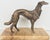 19th Century French Silver Patinated Bronze Greyhound For Sale - Image 4 of 10