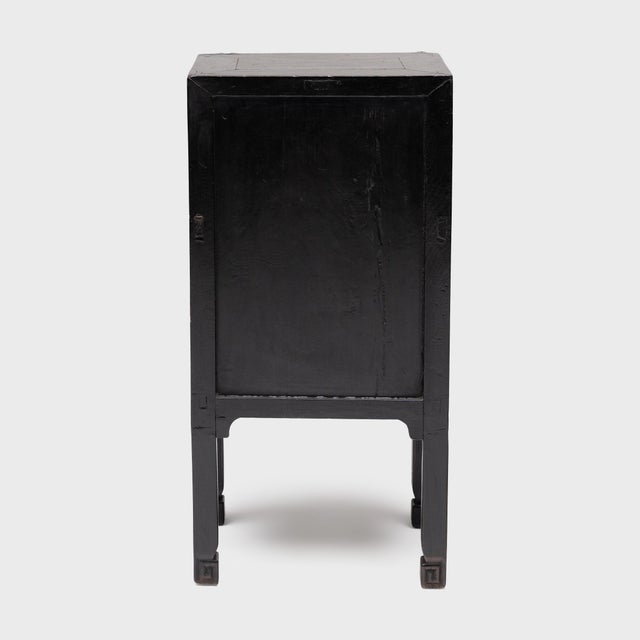 Traditional Petite Chinese Lacquered Kang Chest, C. 1850 For Sale - Image 3 of 6