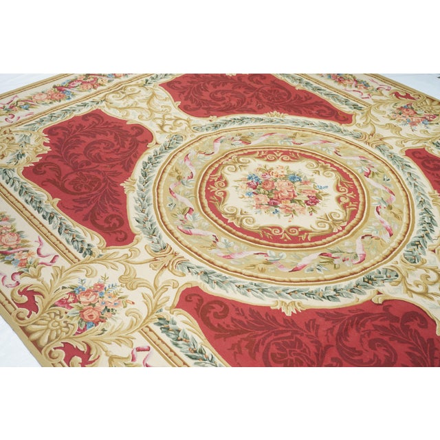 Aubusson Rug 8'0" X 10'0" For Sale - Image 4 of 8