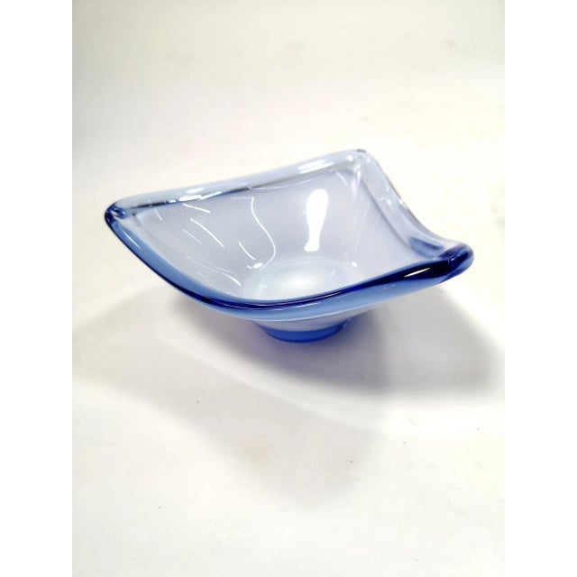 Handmade Coquille Glass Vide-Poche from Flygsfors, Sweden, 1958 For Sale - Image 11 of 11