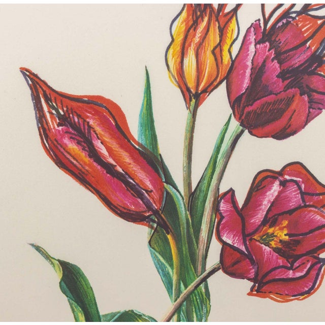 Salvador Dalí Salvador Dali "Tulip (Lips)" Etching, 1972 For Sale - Image 4 of 12