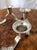 Silver Antique Georgian Silver Plated Circular Waveform Candleholder by Charles Wright For Sale - Image 8 of 10
