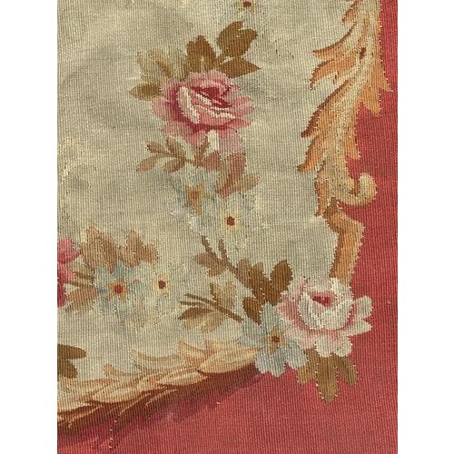 Tapestry Sofa Cover from Aubusson, 19th Century For Sale - Image 4 of 18
