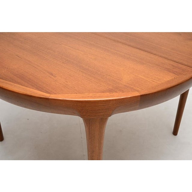 Vintage Danish Teak Extending Dining Table from IB Kofod Larsen, 1960s For Sale - Image 12 of 13