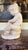 White Statuette of Little Girl, Late 18th Century, Marble For Sale - Image 8 of 12