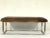 Vintage Leather Bench,1940s For Sale - Image 9 of 9