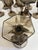 Vintage Fostoria Smoke Glass Goblets, Octagonal Paneled Design - Set of 12 For Sale - Image 9 of 9