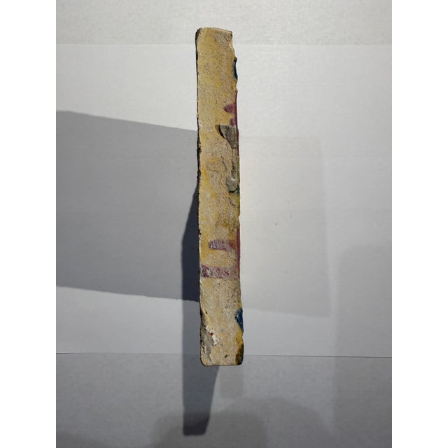 Spanish Revival 1920s Reclaimed Early California Decorative Tile For Sale - Image 3 of 4