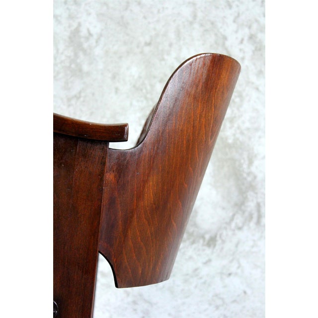 Wood Vintage Cinema Seats in Beech, 1940s For Sale - Image 7 of 14