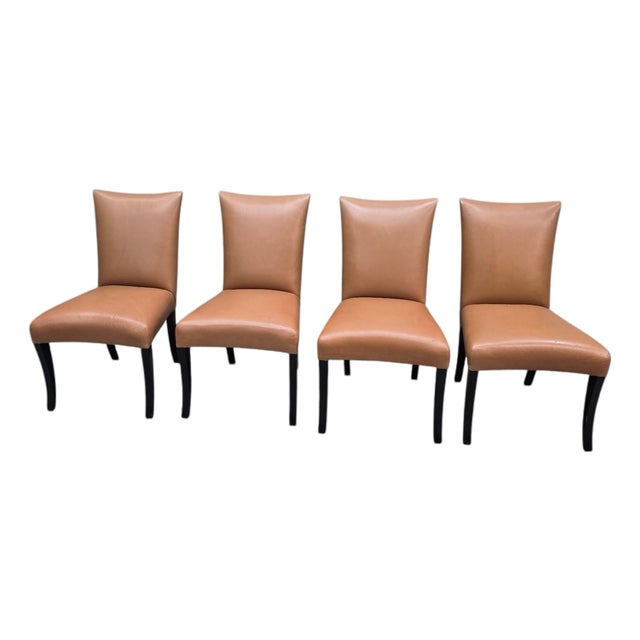 Vintage Contemporary Dining Chairs by Donghia - Set of 4 For Sale