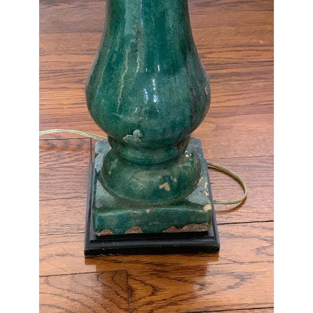 Vintage Traditional Bunny Williams Balustrade Table Lamp | Chairish