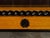 Wood English 19th Century Oak Desk with Ebonized Accents and Gilded Greek Key Frieze For Sale - Image 7 of 10