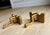 1930s Art Deco Carved Gilt Wood Wall Brackets / Shelves - A Pair For Sale In Chicago - Image 6 of 12