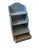 Late 20th Century Late 20th Century Blue Bookcase For Sale - Image 5 of 6