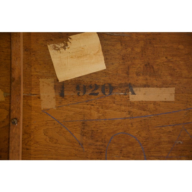 Walnut Dining Table, 1940s For Sale - Image 13 of 14