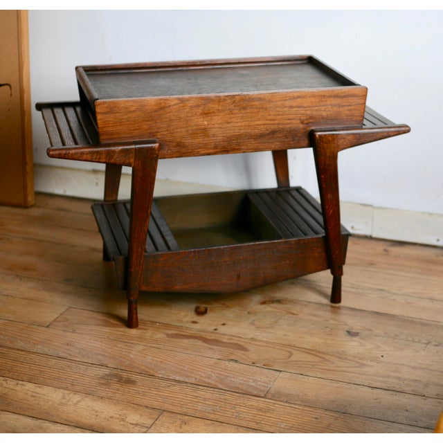 Vintage Side Table by André Paccard, 1950s For Sale - Image 4 of 17