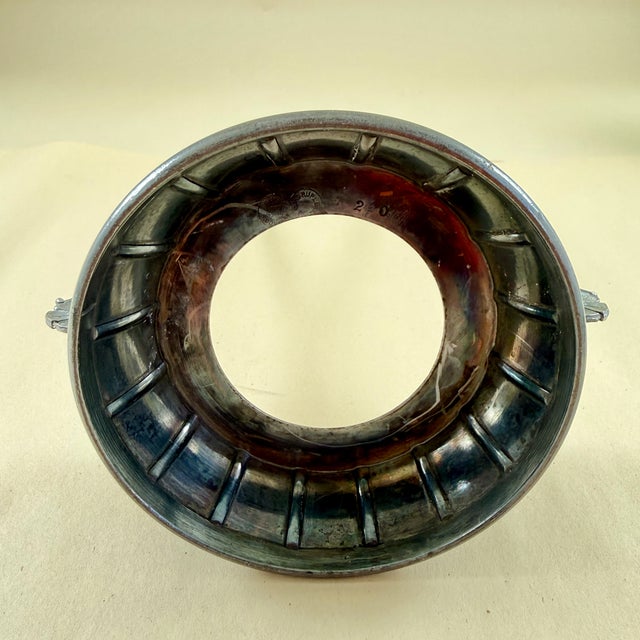 Victorian Era Meriden Silver Plate & Pressed Glass Pickle Castor & Tongs For Sale - Image 17 of 18