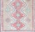 Turkish Tulu Runner With Geometric Medallions in Vivid Coral, Tan, and Mint Green. Rug EN-142686. Keivan Woven Arts...
