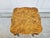Late 20th Century Baker Furniture Square Diminutive French Burlwood Side Table For Sale - Image 5 of 11