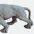 Rustic Early 19th Century Antique Albaster Lions Statue For Sale - Image 3 of 6